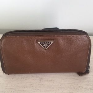 Prada Zipper Wallet